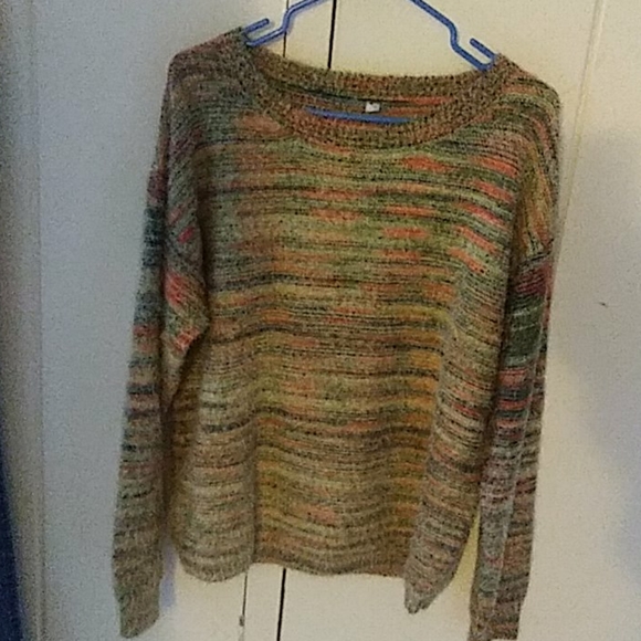 Large Multi-colored Women's Sweater - Picture 1 of 2